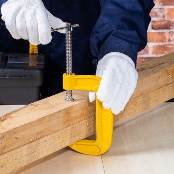 Струбцина DL-G204 усиленная G-образная (100х50 мм) Deli-6