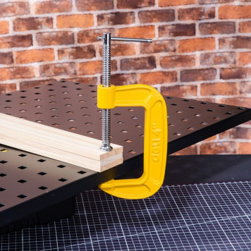 Струбцина DL-G205 усиленная G-образная (125х70 мм) Deli-9