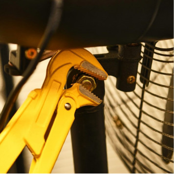 Ключ трубный DL105155 рычажный №2 420 мм (прямые губки 0-55 мм) Deli-3