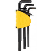 Ключи DL231209H шестигранные удлиненные, набор из 9 шт. (1,5-10 мм) Deli