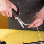 Ножницы DL2613 универсальные хозяйственные 195 мм, нержавеющая сталь Deli