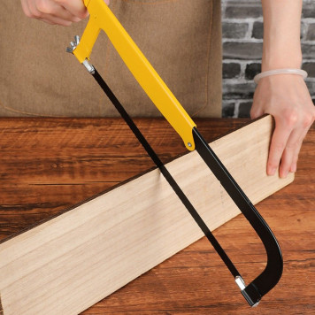 Ножовка по металлу DL6008 раздвижная трехразмерная 200/250/300 мм Deli-4