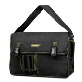 Сумка-портфель DL-P7 для инструментов 9 карманов, плечевой ремень Deli
