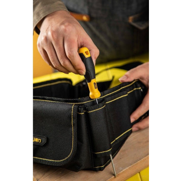 Пояс монтажника DL5864 со сквозными карманами 8+1 карманов Deli-4