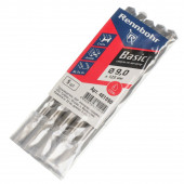 Сверло 461090 по металлу, ЦХ, 9,0 x125 мм, HSS-R, уп 5 шт., RENNBOHR BASIC PROM