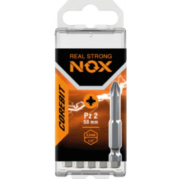 Бита 330250 COREBIT PZ2x50 мм, 10 шт бокс NOX
