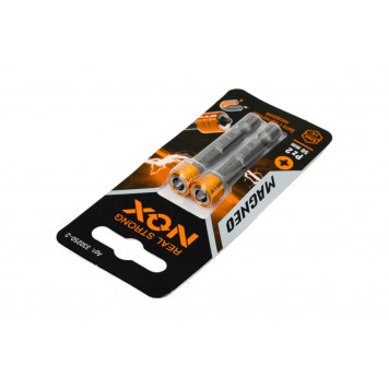 Бита 330250-2 MAGNEO с магнитной насадкой PZ2x50 мм, 2 шт карта NOX-6