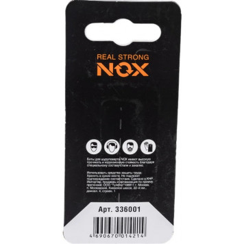 Бита двусторонняя 336001 COREBIT SET2 2X PH2-PH2x50 мм, 2 шт карта NOX-1