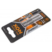 Бита 338450-2 STRONG torsion HEX4x50, 2 шт карта NOX