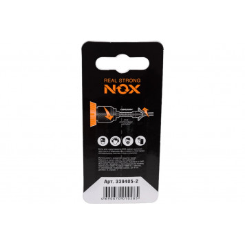 Бита 339405-2 STRONG torsion TX40x50 мм, 2 шт карта NOX-1