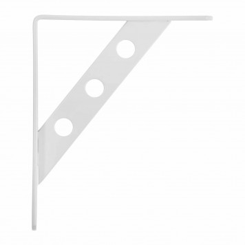 Кронштейн усиленный 250х200 полимер белый Кронштейн усиленный 250х200 полимер белый