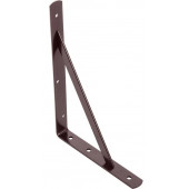 Кронштейн усиленный 250х200 полимер коричневый