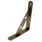 Кронштейн усиленный 300х225 полимер бронза