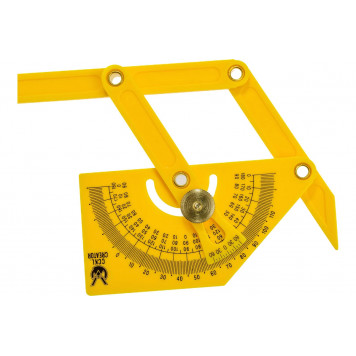 Транспортир 0658-00 90х155мм kwb-6