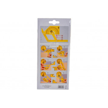 Транспортир 0658-00 90х155мм kwb-8