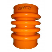 Кожух 001575 гофрированный, окружность 560ММ TSS RM75H,L/BELLLOW ORANGE,№60 (WH-RM80-060)