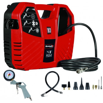 Компрессор TC-AC 180/8 OF безмасляный 1.1 кВт (4010486) Einhell