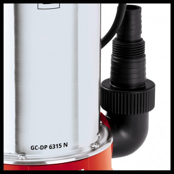 Насос погружной GC-DP 5225 N дренажный для грязной воды 520 Вт, 167 л/мин (арт. 4170481) Einhell-5