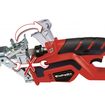 Пила аккумуляторная для веток PXC GE-GS 18 Li-Solo (арт. 3408220) Einhell-8