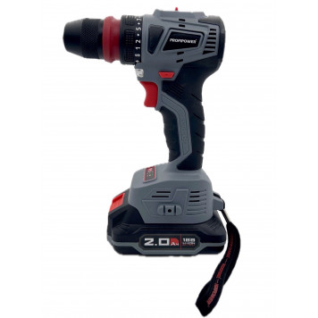 Шуруповёрт T0057 аккумуляторный (MKBL-18BM) Li-ion 18В 2х2.0 Ач, в кейсе ProfiPower-1