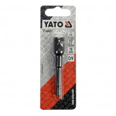 Переходник YT-04627 с 1/4" на квадрат 1/2" 70мм YATO