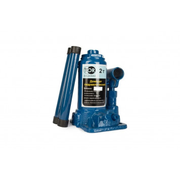 Домкрат гидравлический 1006112 ДГ-2 г/п 2,0 т [в пластиковом кейсе], TOR