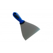 Шпатель ПРОФИ 100мм из нержавеющей стали с двухкомпонентной ручкойи ИНТЕК