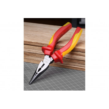 Плоскогубцы DL512106 удлиненные диэлектрический 160мм до 1000В Deli-1