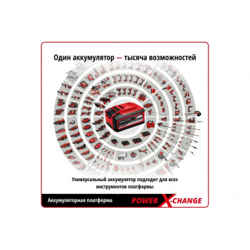 Газонокосилка PXC GE-HM 18/38 Li-Solo аккумуляторная (без АКБ и ЗУ), арт. 3414200 Einhell-7