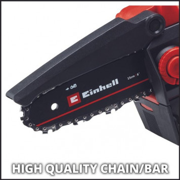 Пила цепная аккумуляторная GE-PS 18/15 Li BL-Solo (арт. 4600040), без АКБ и ЗУ EINHELL-2