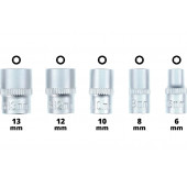 Набор 118683 бит в пластиковом кейсе, 21 штука, EINHELL