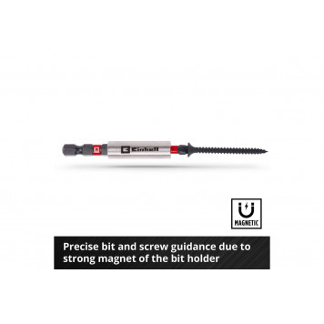 Набор 109022 бит и головок 37 предметов, Einhell-11