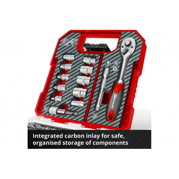 Набор 109022 бит и головок 37 предметов, Einhell-12