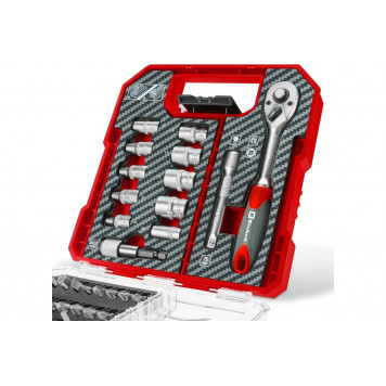 Набор 109022 бит и головок 37 предметов, Einhell-17