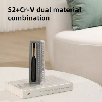 Набор DL241041 прецизионных отверток (отвертка + 40 бит), сталь S2 + Cr-V Deli-2