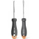 Набор HT1002C отверток "Home Series Gray" 2шт SL5x100+PH1x100 рукоятка из софттач пластика Deli