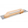Гладилка 06680 нержавеющая 600х125мм деревянная ручка VOREL