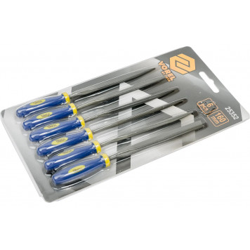 Надфили 25352 набор L160мм (6шт) "Vorel"-2