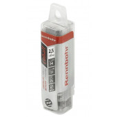 Сверло 670025 по металлу, ЦХ, 2,5х57мм, HSS-Co, Р6М5К5, 20шт/уп RENNBOHR COBALT PROM