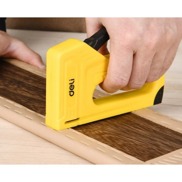 Сшиватель DL238002 мебельный пластиковый Deli-2