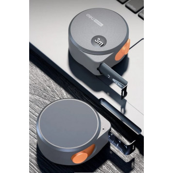 Набор HT0004C ручного инструмента "Home Series Gray" 4 предмета Deli-7