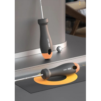 Набор HT0004C ручного инструмента "Home Series Gray" 4 предмета Deli-8
