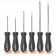 Набор HT1006C отверток "Home Series Gray" 6шт SL5x100+SL6x150+PH1x100+PH2x150, Deli