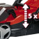 Газонокосилка аккумуляторная PXC GE-CM 36/34-1 Li-Solo Einhell 3413226