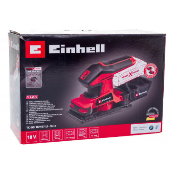 Шлифмашина аккумуляторная вибрационная PXC TC-OS 18/187 Li- Solo 4460725 Einhell-14