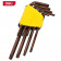 Ключи DL230707G набор шестигранных "TORX" удл. 9шт ( T10,T15,T20,T25,T27,T30,T40,T45,T50) Deli