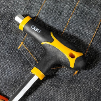 Ключи DL233108 н-р шестигранных с рукоятью Deli 8 шт размеры 2;2,5;3; 4;5;6;8;10 Deli-3