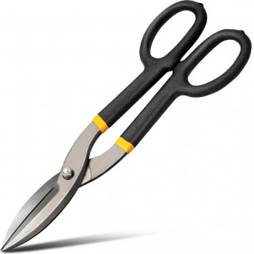 Ножницы DL25912 по металлу прямые 310мм, для резки холоднокатаного листа толщиной до 0,9мм Deli Ножницы DL25912 по металлу прямые 310мм, для резки холоднокатаного листа толщиной до 0,9мм Deli