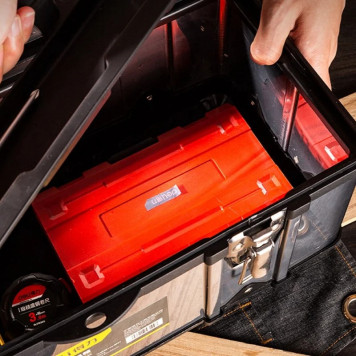 Ящик для инструментов Deli DL432020 470 х 220 х 220 мм-4