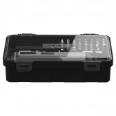 Отвёртка DC161 аккумуляторная (4В, 2А*ч, 5Нм, 300об/мин, Type-C, набор бит 24 шт, кейс) Deli